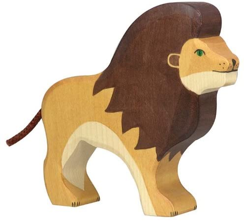 Holztiger Lion