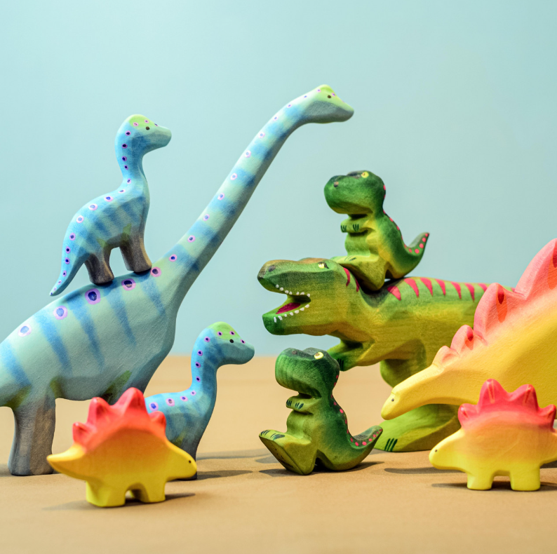 Bumbutoys Dinosaur STEGOSAURUS SET