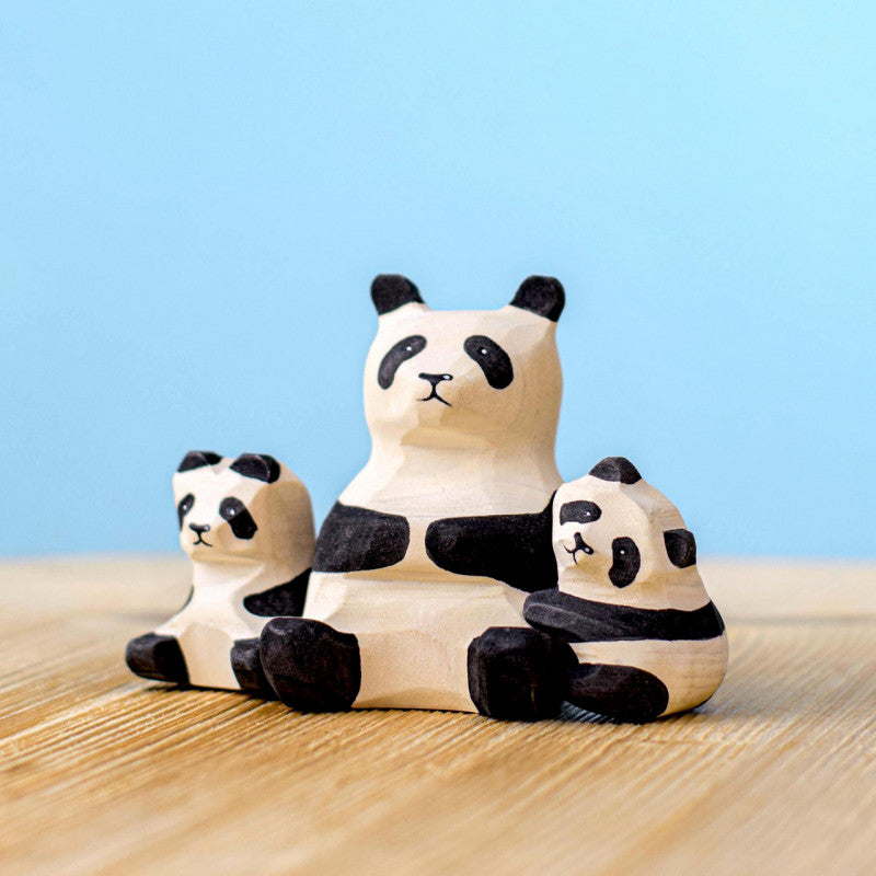 Bumbutoys Panda Bears Family SET